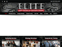 Tablet Screenshot of eliteeventstaffing.com
